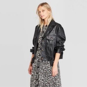 Who what Wear faux leather Jacket